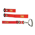 Strap with Handle, Red, Nylon, 1-1/2 in. W