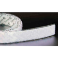 Reclosable Fastener, Rubber Adhesive, 75 ft, 3/4 in W, White