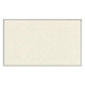 Vinyl Bulletin Board 36"W x 24"H, Ivory
