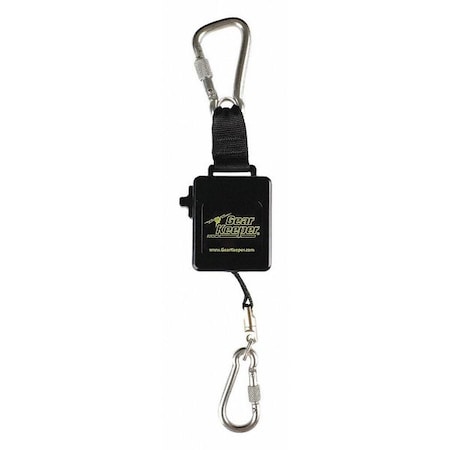 Tool Lanyard, 55inL, SS, Carabiner