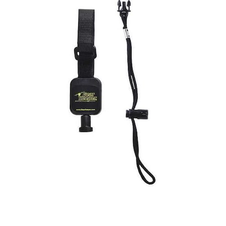 Retractable Tool Lanyard, 14inL, 5/32lb