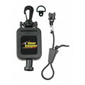 Mic Retractor, 28in. L, Black, Plastic, Snap