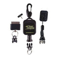 Cell Phone Retractor, 36inL, Plastic/SS