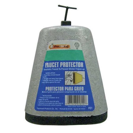 Faucet Cover, Foam, 1 In