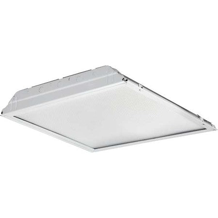 Recessed Troffer, 2 ft L, 3700 lm, 40W