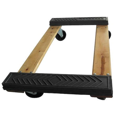 GnrlPrpsDlly, 7in, 30in, Brn, Wood, 1, 000lb