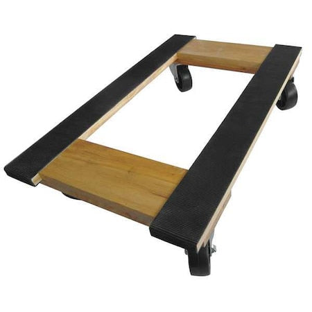 GnrlPrpsDlly, 7in, 30in, Brn, Wood, 1, 000lb