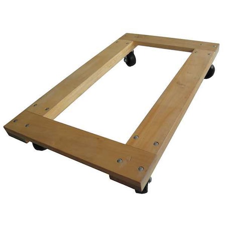 GnrlPrpsDlly, 5in, 30in, Brn, Wood, 1, 000lb
