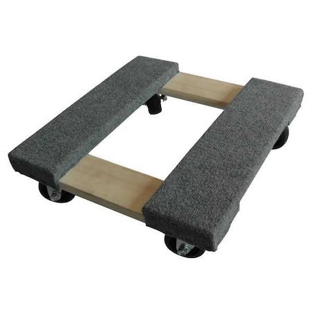 GnrlPrpsDlly, 5in, 16in, Brn, Wood, 1, 000lb
