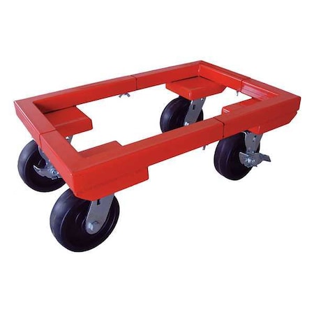 Adjustable Dolly, Cap 2000 lb, 24-1/2x34