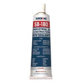 Acetoxy Cure Silicone Sealant, 2.8 oz, Clear, Temp Range -62 to 350 Degrees F