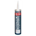 Acetoxy Cure Silicone Sealant, 10.3 oz, Gray, Temp Range -62 to 350 Degrees F