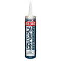 Acetoxy Cure Silicone Sealant, 10.3 oz, White, Temp Range -62 to 350 Degrees F