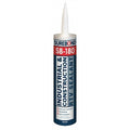 Acetoxy Cure Silicone Sealant, 10.3 oz, Black, Temp Range -62 to 350 Degrees F