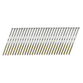 Collated Framing Nail, 3 in L, 11 ga, Bright, Flat Head, 15 Degrees, 4000 PK