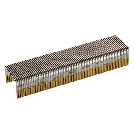 Staples, 16 ga, Standard Crown, 3/4 in Leg L, Steel, 10000 PK
