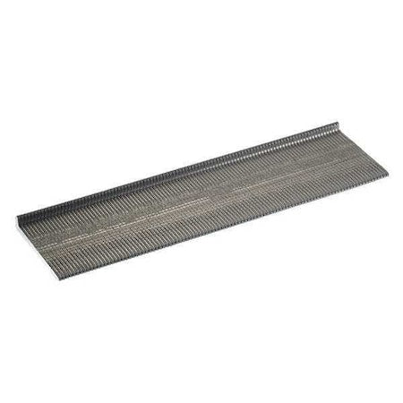 Collated Flooring Nail, 1-3/4 in L, 16 ga, Bright, L-Head Head, Straight, 1000 PK