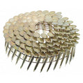 Collated Roofing Nail, 3/4 in L, 11 ga, Electro Galvanized, Flat Head, 15 Degrees, 7200 PK