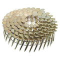 Collated Siding Nail, 3/4 in L, 11 ga, Electro Galvanized, Flat Head, 15 Degrees, 7200 PK