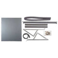 Kuhl Mount Kit,2-1/2 in. Depth,16-3/8 in.W