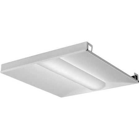 Recessed Troffer, 2 ft L, 3385 lm, 26.6W