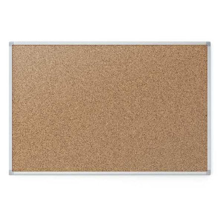 Bulletin Board, 36 in. H, 48 in. W, Silver