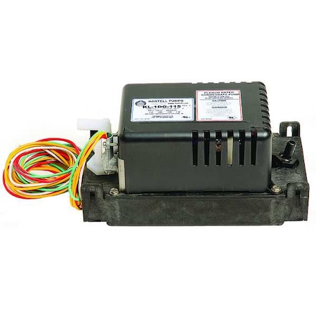 Condensate Pump,66 Watts,10 in. L