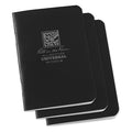 Notebook, Universal, 12 Sheets, Black, PK3