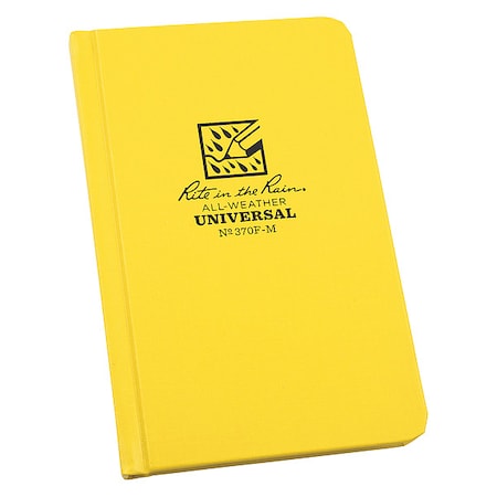 Pocket Notebook, 80 Sheets, Yellow Cover