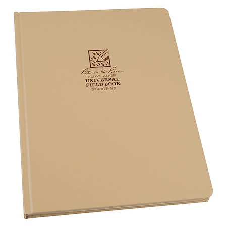 Maxi Book, 80 Sheets, Tan Cover, 32lb