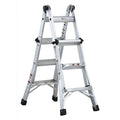 Multipurpose Ladder, Extension Ladder, Scaffold Ladder, Staircase Ladder, Stepladder Configuration