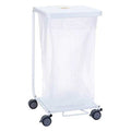 Collection Hamper with Foot Pedal and Quiet Closure Lid