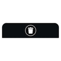 Recycling Sign, 8-1/2" H, 1-25/32" W, PK5
