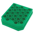 Centrifuge Tube Rack, Green, 15cm L, PK5