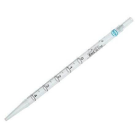Pipette, Plastic, Blue, 23.5 cm L, PK200 (Formerly Lab Safety Supply)
