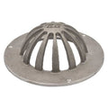 Round Dome Strainer, Aluminum, 2"", Drop In