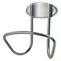 Garden Hose Hanger, SS, 11 in W, Silver