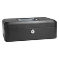 CashBox,Black,Steel,3-1/2inH,10inW