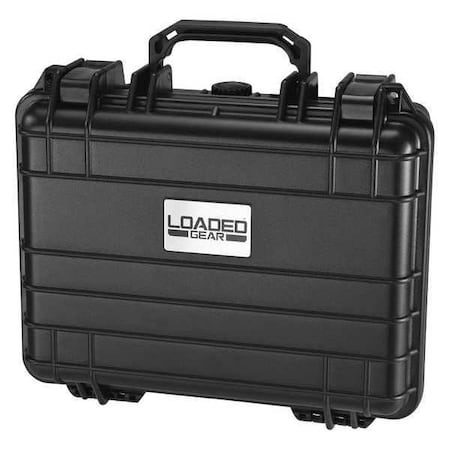 Black Protective Case, 13""L x 11""W x 4-3/4""D