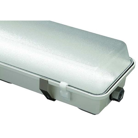 Stairwell Fixture, LED, 4000K, 3350lm, 48L