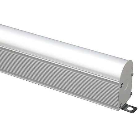 LED Linear Fixture, 4 ft L, 4900 lm, 38W