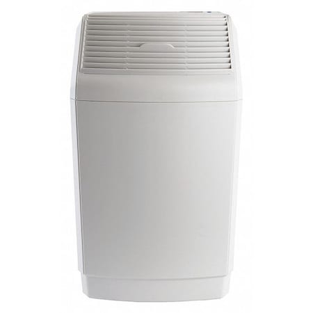 Portable Pedestal Humidifier, 8.5 gal Daily Output, 2,700 sq ft, Cool Mist, Pour-In, White