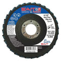SAIT 77726 SAIT GF Grind & Finish Flap Discs, 5" x 7/8", Aluminum Oxide Grain, Medium/80 Grit, 10-Pack