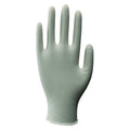 Disposable Gloves, 4.00 to 4.99 mil Palm, Latex, Powdered, S (7), 100 PK, Beige