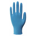 Disposable Gloves, 3.2 mil Palm, Nitrile, Powder-Free, S, 100 PK, Blue