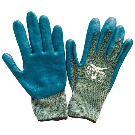 Cut Resistant Coated Gloves, Cut Level A4 , Dipped , Nitrile , Foam , XL 1 PR