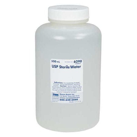 Sterile Water, Bottle Package Type, 16 oz.