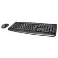 Keyboard and Mouse Set, Black, 1 13/16" H
