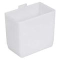 Clear Plastic Bin Cups, Smooth, 2 in L