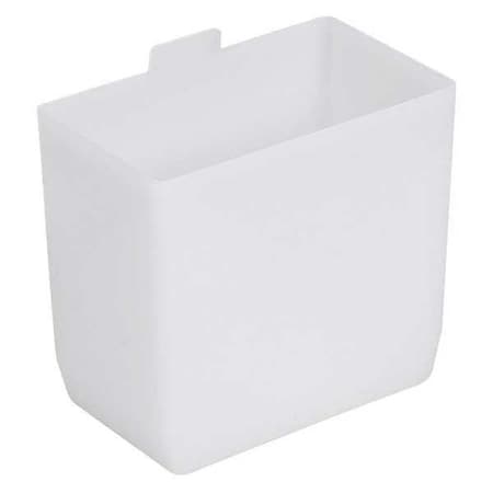 Clear Plastic Bin Cups, Smooth, 2 in L